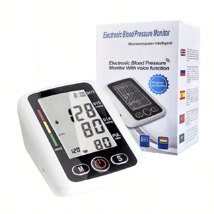 SALE OFF 50% - Digital Arm Blood Pressure Monitor Easy Home