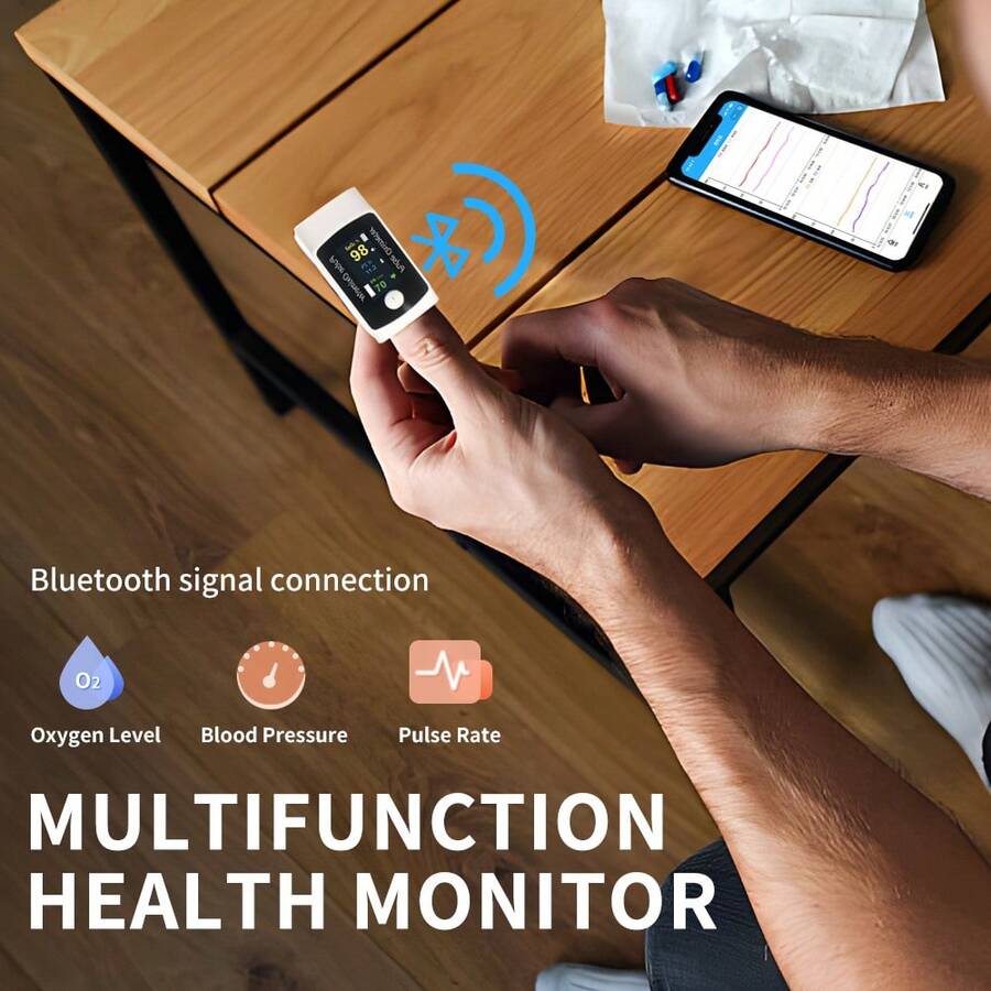 Discount 50% OFF🚀2-in-1 Blood Oxygen & Blood Pressure Monitor