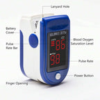 Deal Hot🔥Fingertip Pulse Oximeter – Portable SpO2 &amp; O2 Monitor