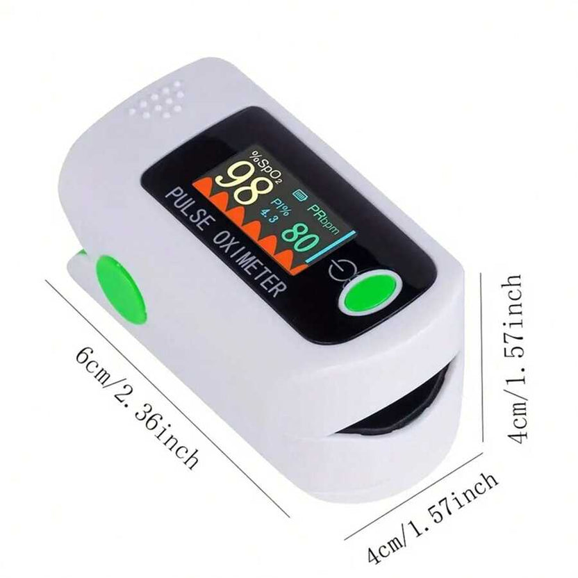 OFF 50% - Finger Pulse Oximeter Fast SpO2 & Heart Rate Monitor with Display