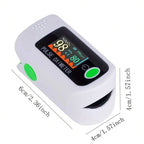 OFF 50% - Finger Pulse Oximeter Fast SpO2 & Heart Rate Monitor with Display