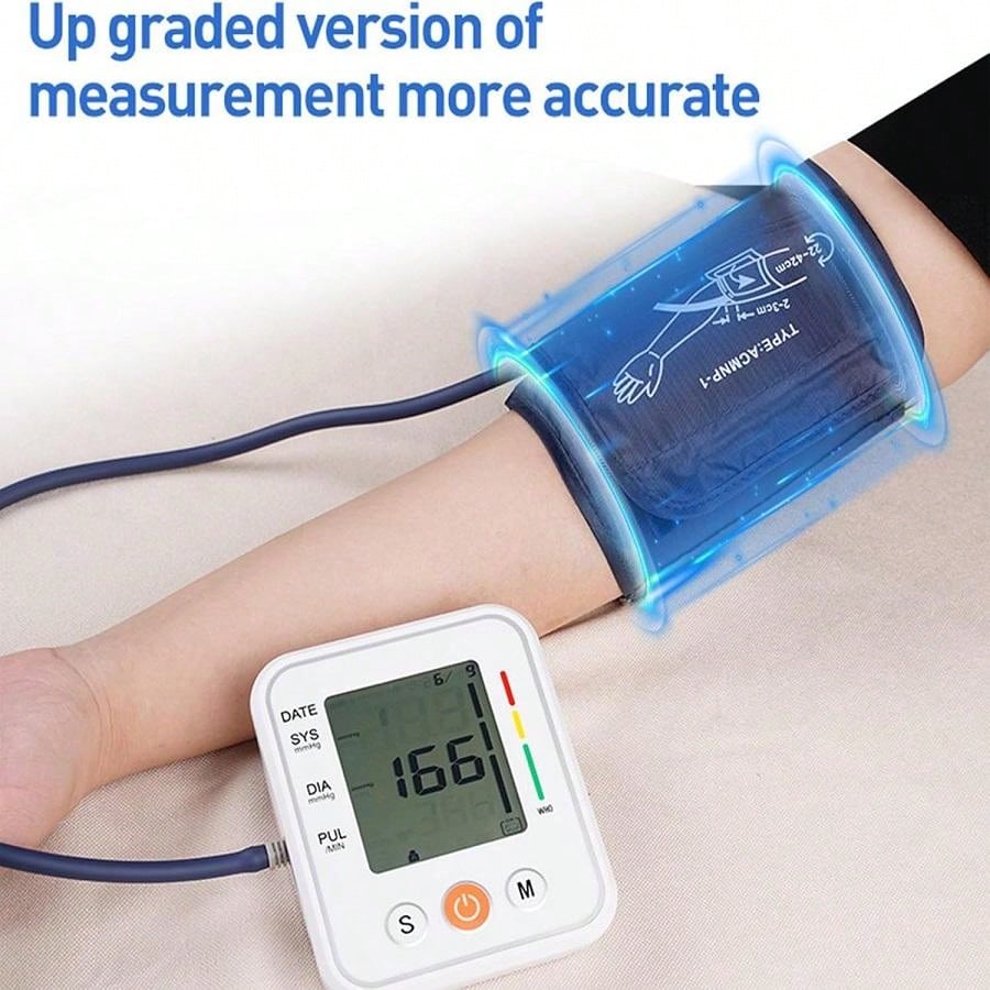 SALE OFF 50% - Digital Arm Blood Pressure Monitor Easy Home
