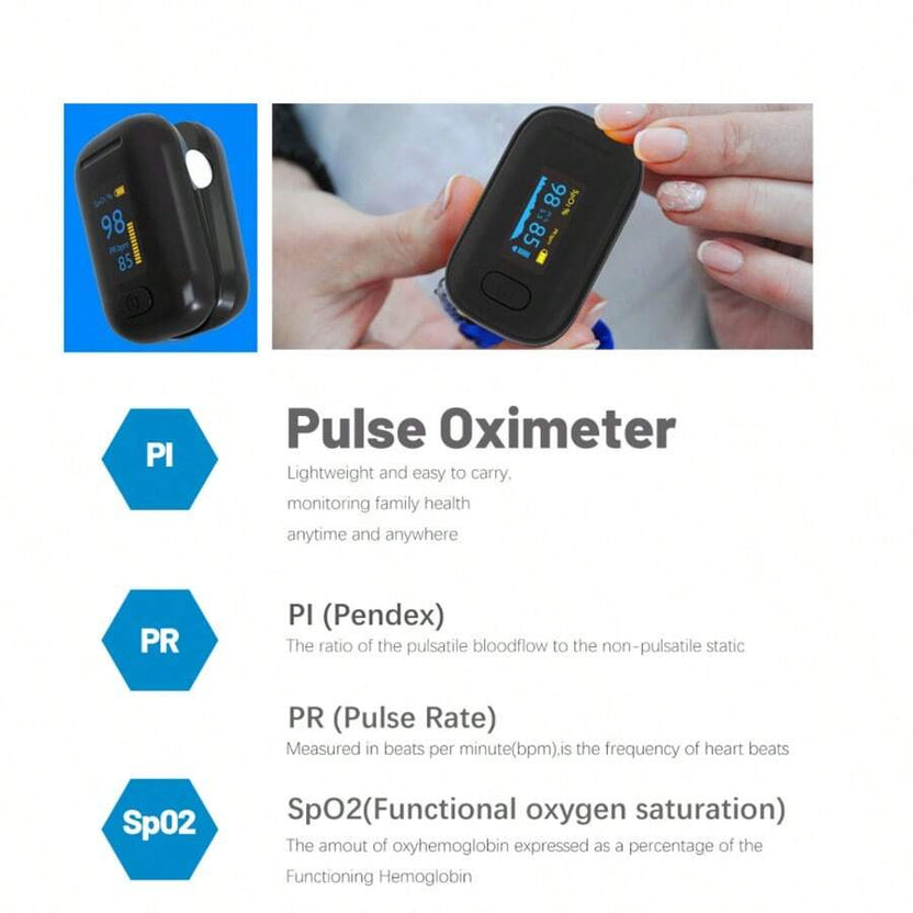 Save 50% - Household Finger Pulse Oximeter