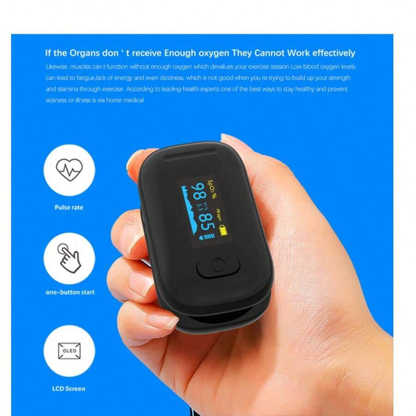 Save 50% - Household Finger Pulse Oximeter