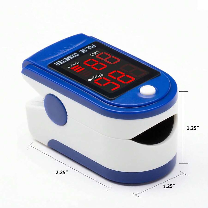 Deal Hot🔥Fingertip Pulse Oximeter – Portable SpO2 &amp; O2 Monitor